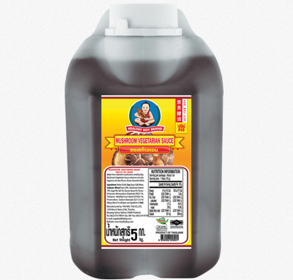 TH Healthy Boy Mushroom Vegetarian Sauce 5kg | TH 肥儿牌 香菇素酱 5kg