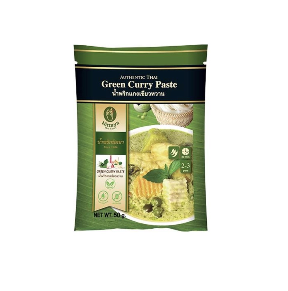 NITTAYA Yellow Kari Curry Paste Vegan 50g | NITTAYA 黄咖喱 素食 50g