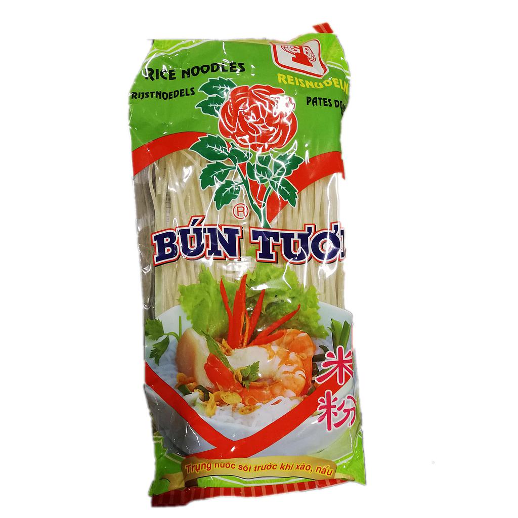 ROSE Bun Tuoi Rice Noodle (M) 400g | 玫瑰花牌 米粉 (M) 400g