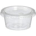 P2 50ml Soy Sauce Take Away Box (with lids&cup) 100sets | P2 50ml 辣椒油，酱油外卖盒(有盒有盖) 100Pcs/包