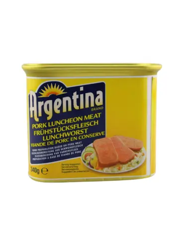 ARGENTINA Pork Luncheon Meat 340g | ARGENTINA 午餐肉（猪肉）340g
