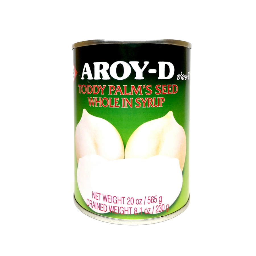 AROY D Palm Seeds in Syrup 625g| AROY D 糖水白玉丹 整 625g