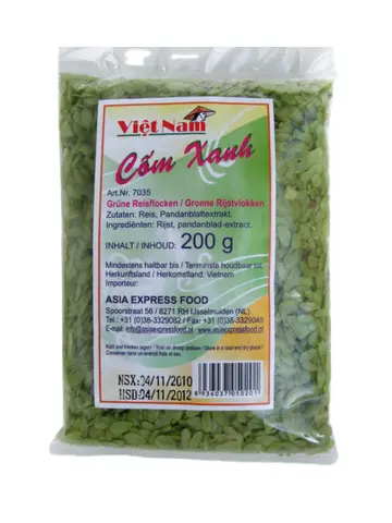 越南 绿米片甜点 250g | Viet Nam Green Rice Flakes (Com Dep Xanh) 250g