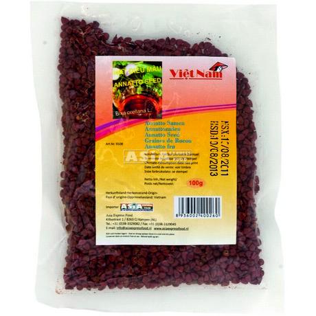 Viet Nam 胭脂树红籽 100g / pkt | VIET NAM Annatto Seeds 100G/PKT