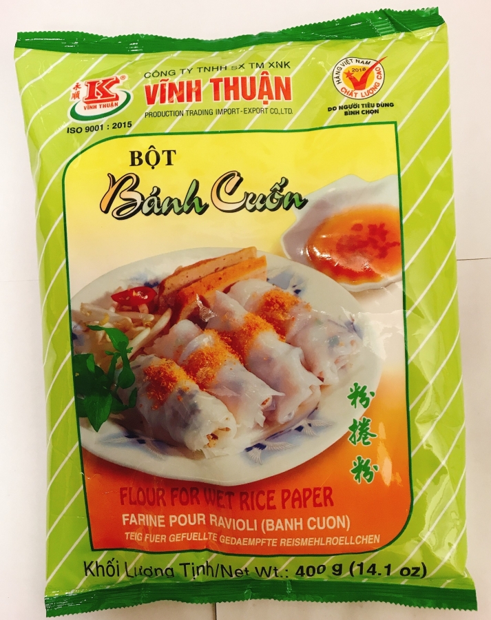 VINH THUAN Bot Banh Cuon Rice Flour 400g | VINH THUAN 粉卷粉400g