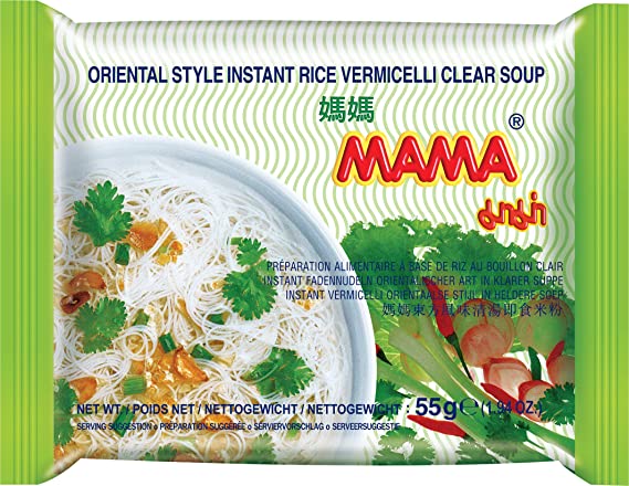MAMA 清汤米粉丝 55g | MAMA Rice Vermicelli Clear Soup 55g