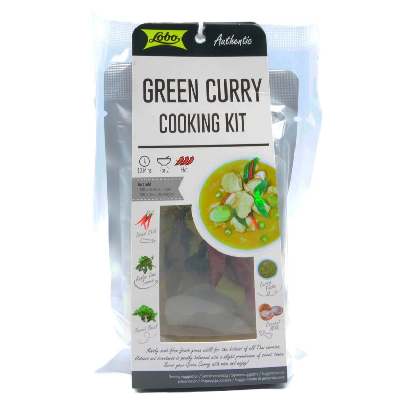 Lobo 绿咖喱料包 253g |  LOBO Green Curry Cooking Kit 253g
