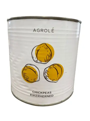 Agrole Canned Chickpeas (Kikärter) 2.5 kg(1.5kg) | Agrole 鹰嘴豆 罐头 2.5 kg(1.5kg)