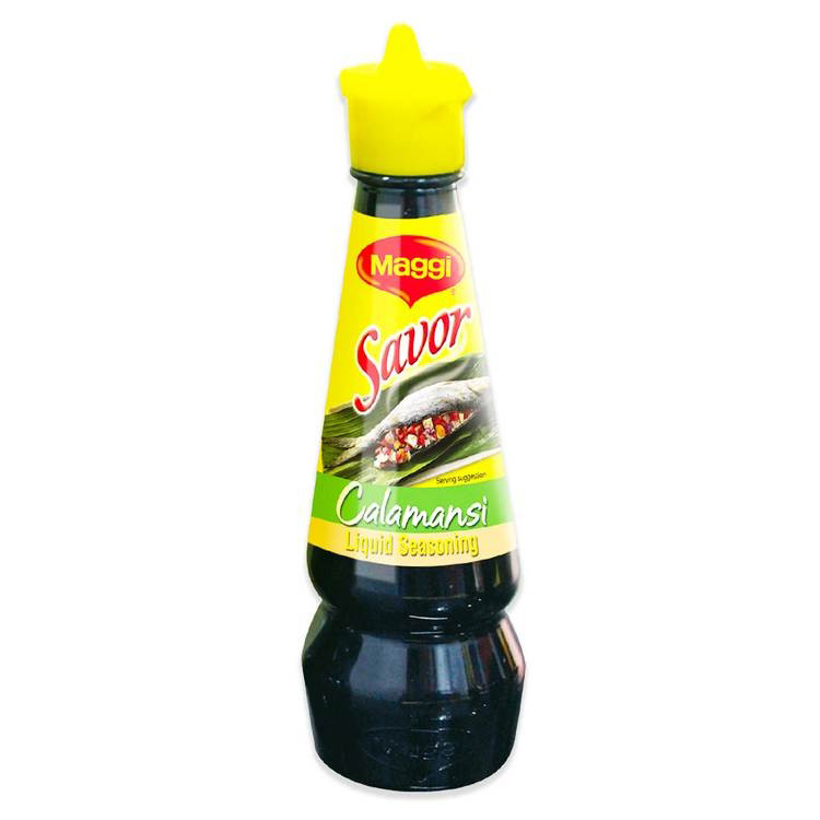 Maggi Savor Calamansi Liquid Seasoning 130ml | 美极 调味酱油 卡曼橘味 130ml