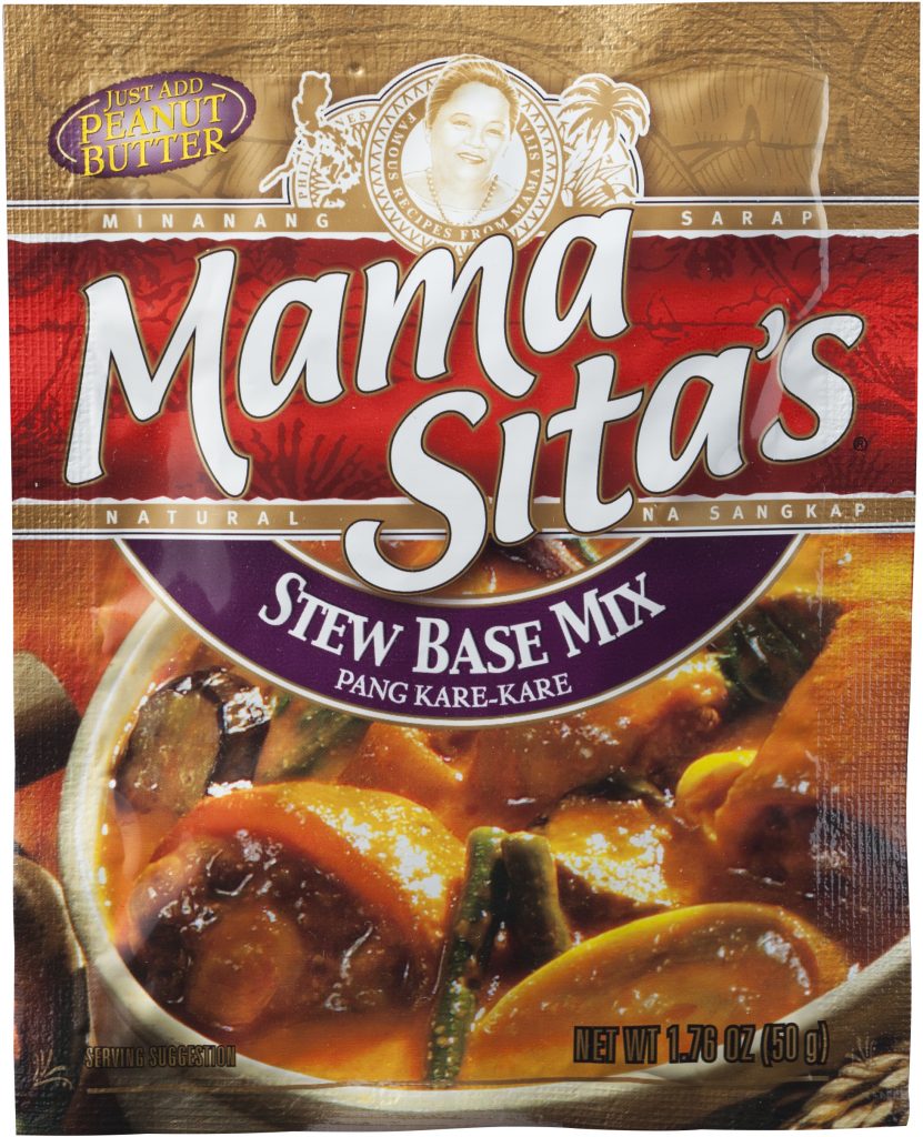 MAMA SITA'S 炖菜混合料 50g |  MAMA SITA'S Stew Base Mix Pang Kare Kare 50g/PKT