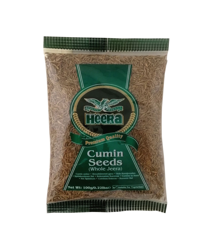 HEERA Kokonaiset juustokuminansiemenet 100g | 孜然粒 100g