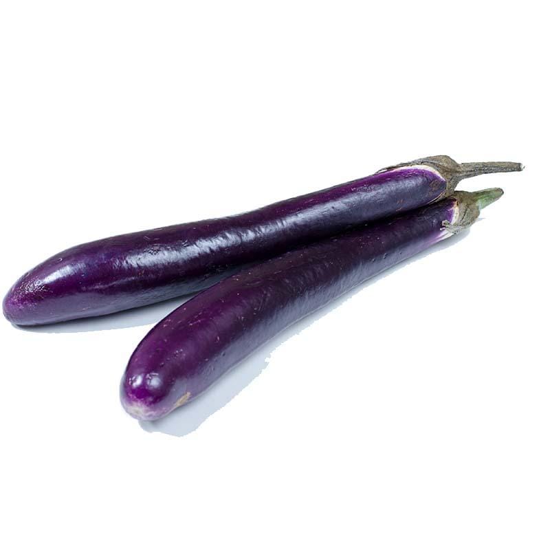 新鲜 长茄子 1kg | Fresh Long Purple Eggplant 1kg