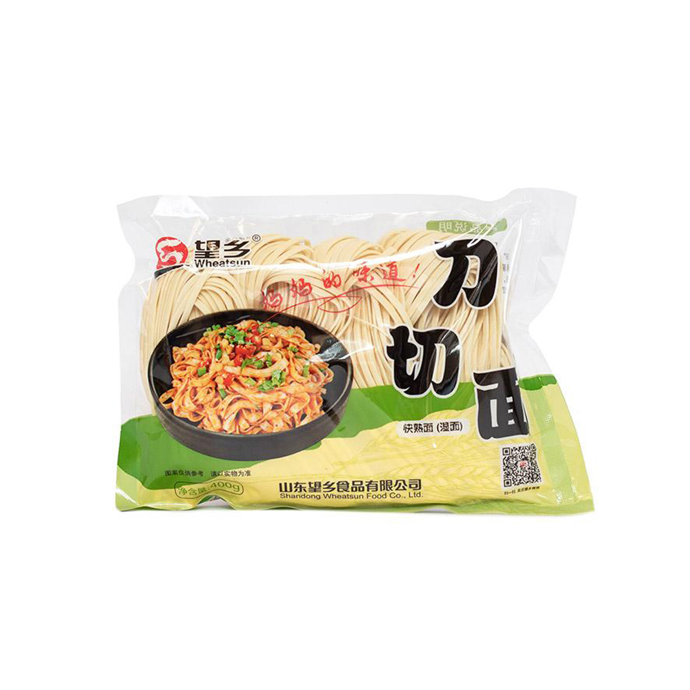 Wheatsun tuore Dao Qie -nuudelit 望乡 刀切面 400g