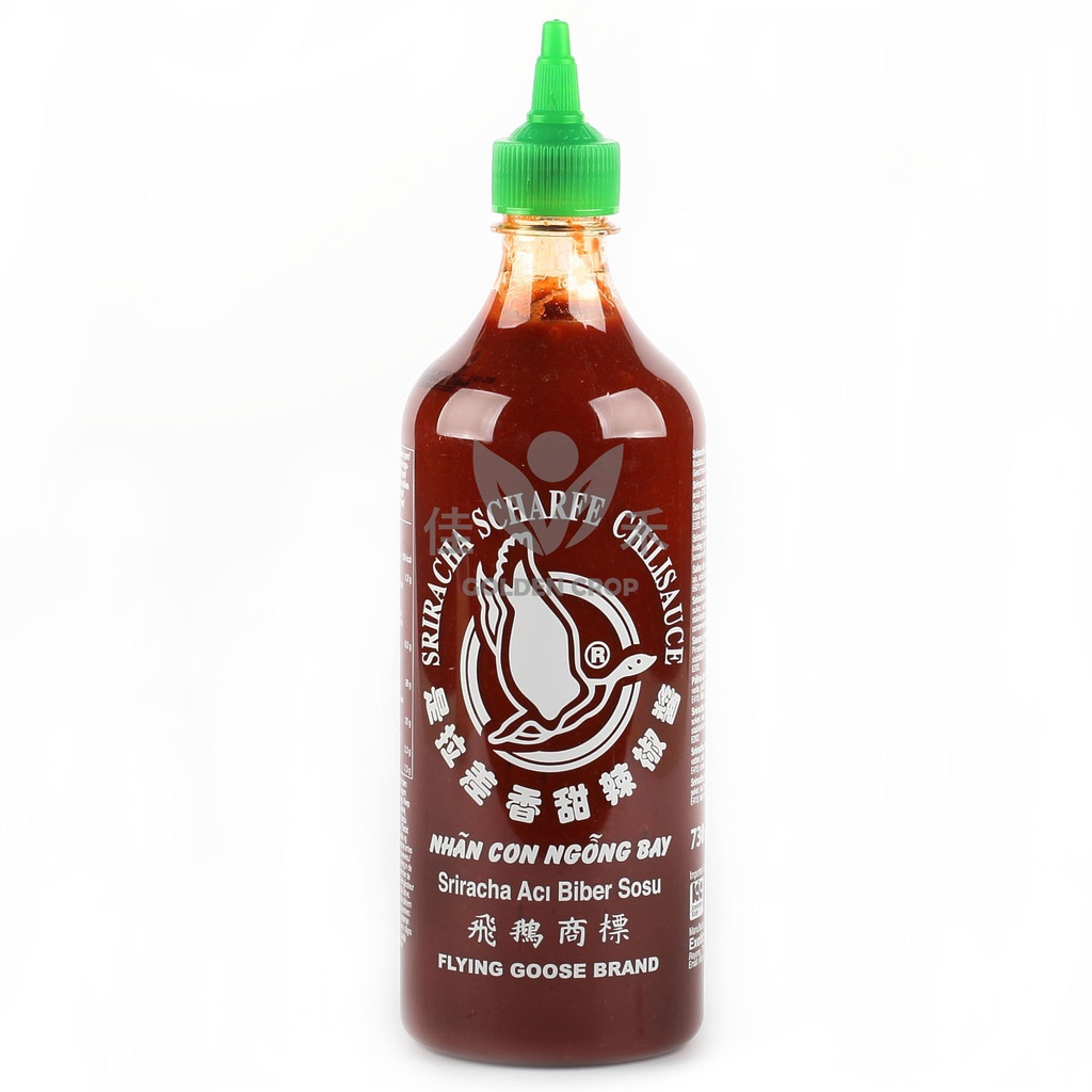 Sriracha-chilikastike 730ml | 飞鹅牌 Sriracha 香甜辣椒酱 730ml