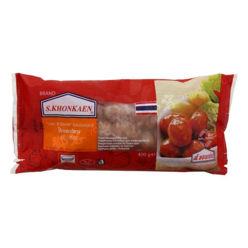 S.Khonkaen 泰式香肠 360g | S.Khonkaen Thai E-san Sausage 360g 