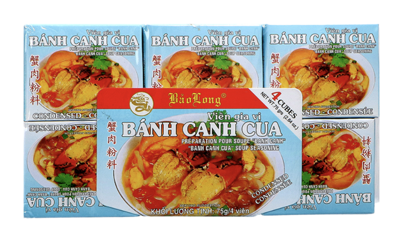 BAO LONG Banh Canh Cua Soup Seasoning 75g | 越南 蟹肉粉汤料 75g