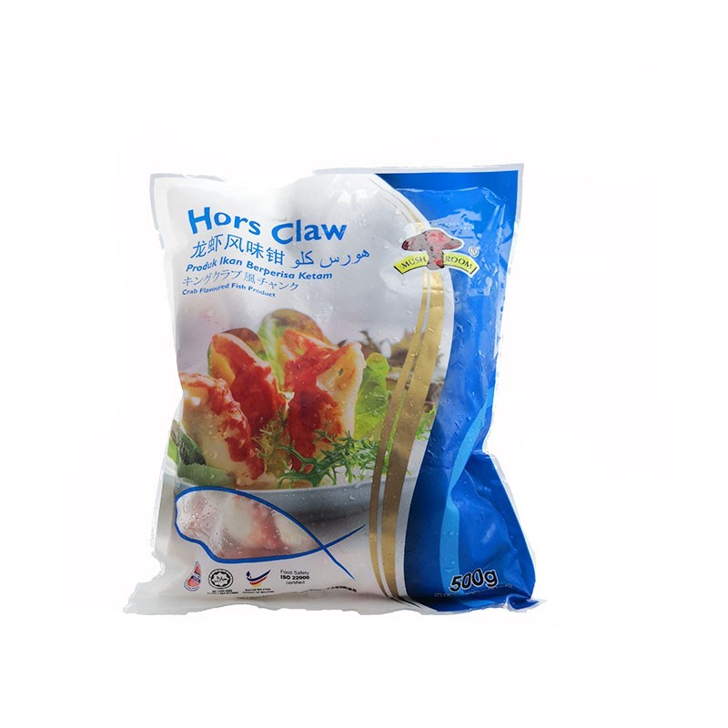 Mushroom Hor's Claw 500g | 香菇牌龙虾风味钳 500g