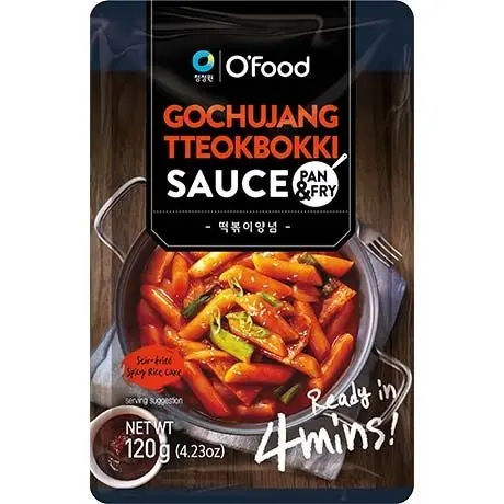 CJW Chilikastike Topokille  120g | CJW 韩式炒年糕酱 120g