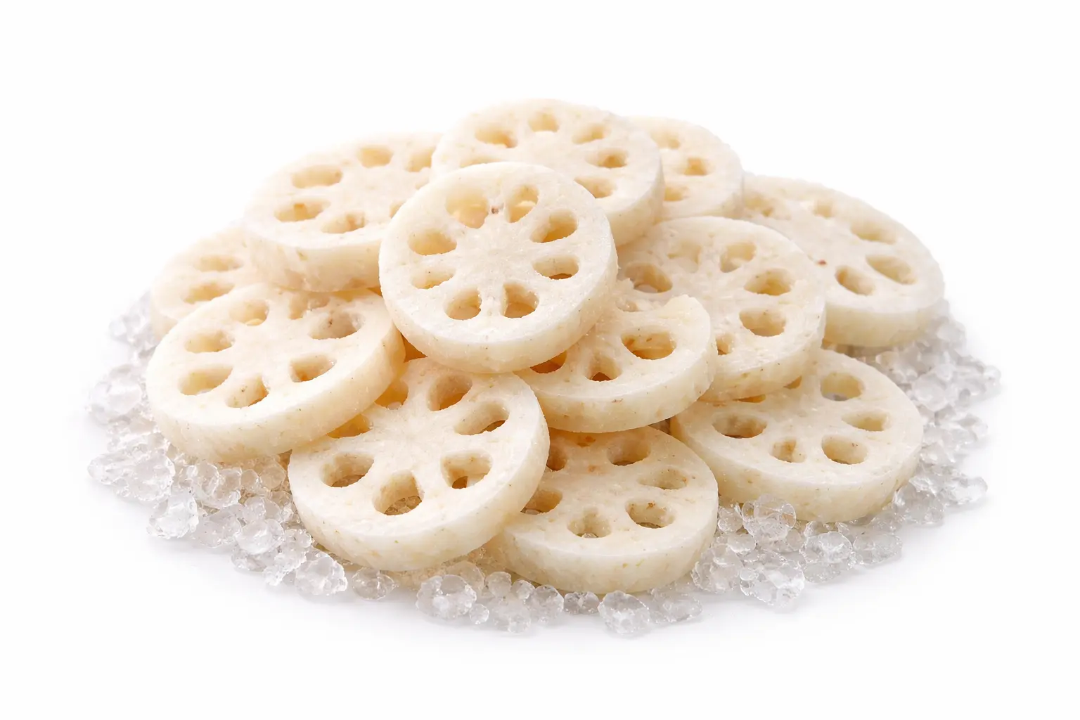 Kim pakastetut lootuksenjuuren viipaleet 500g | 禾味 冰冻藕片 500g