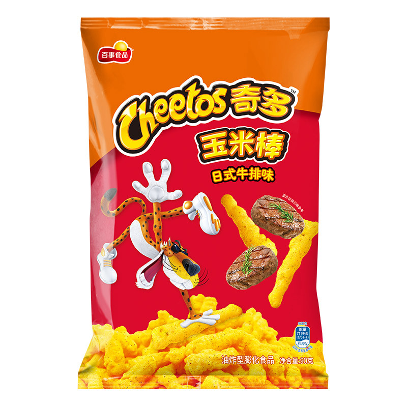 Cheetos Corn Cob Japanese Steak Flavor 90g | 奇多 玉米棒 日式牛排味 90g