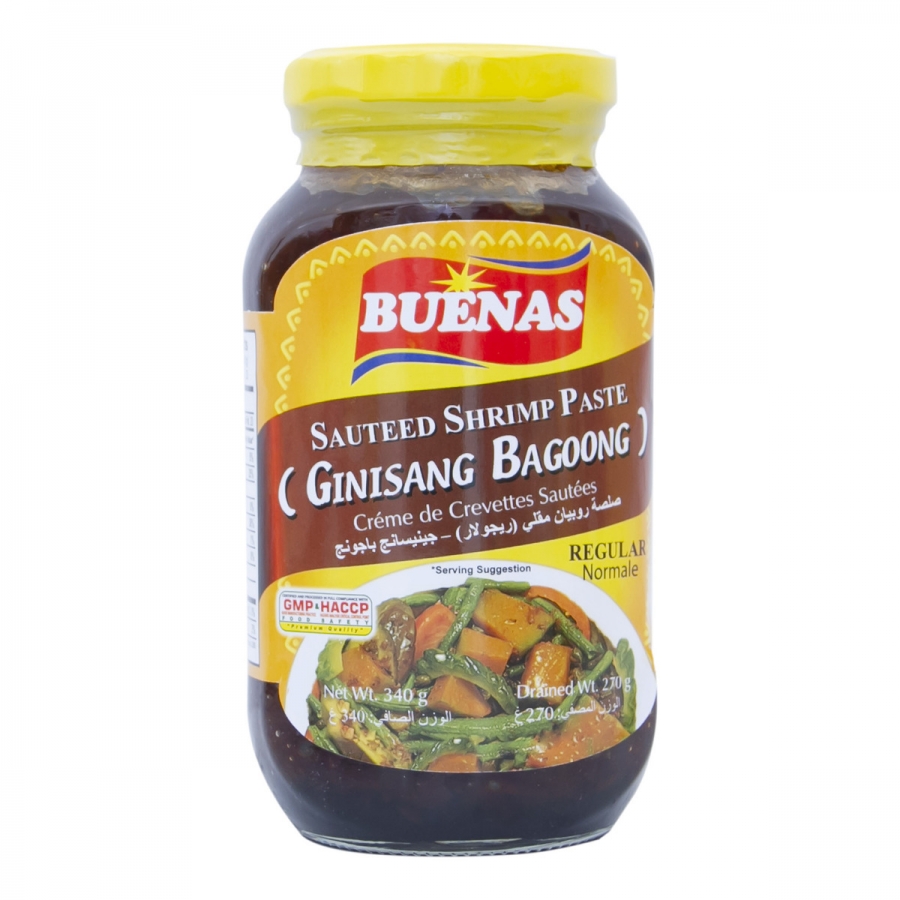 BUENAS Sauteed Shrimp Fry (Bagoong) Regular 340g