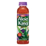 OKF Aloe Vera King -juoma, rypäleen maku 500ml | 葡萄味芦荟饮料 500ml
