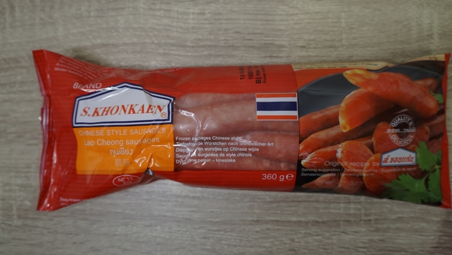  S.Khonkaen Sausages Chinese Style 360g | 香肠 中式 360g