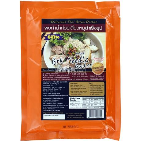 GOSTO 猪肉面汤底 300g | GOSTO Noodle Soup Powder Pork Flavor 300g