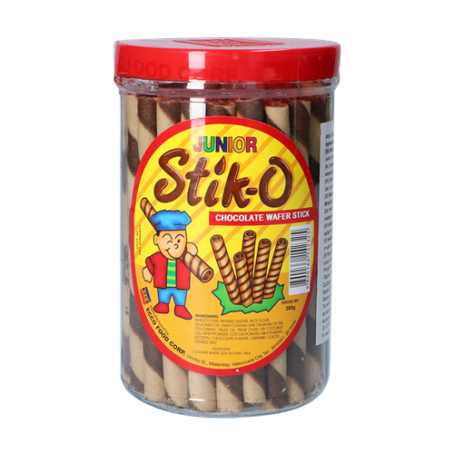 Stik-O 威化蛋卷 巧克力味 380g