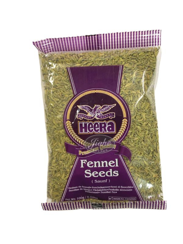 HEERA Fennel Seeds (Saunf) 100g | HEERA 整粒茴香籽 100g