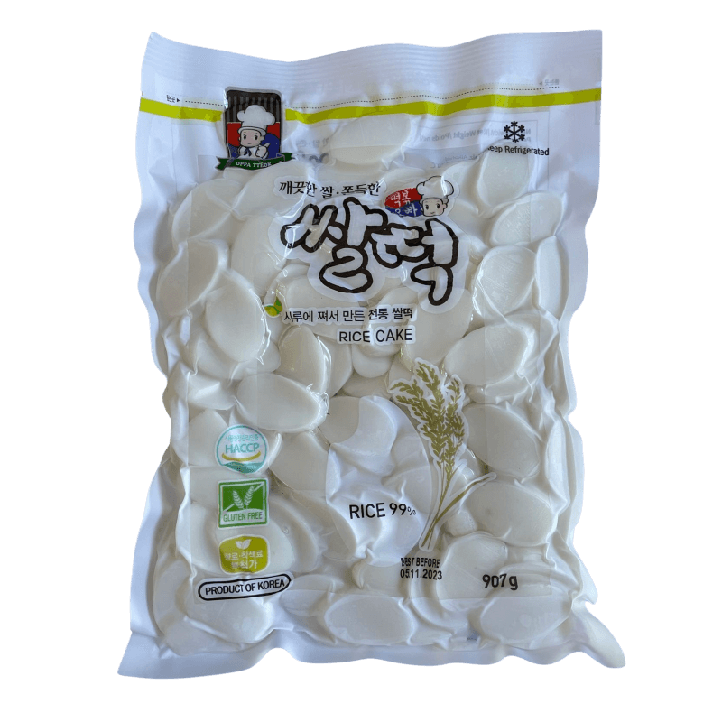 Korealaiset viipaloidut riisikakut 韩国年糕片 907 g