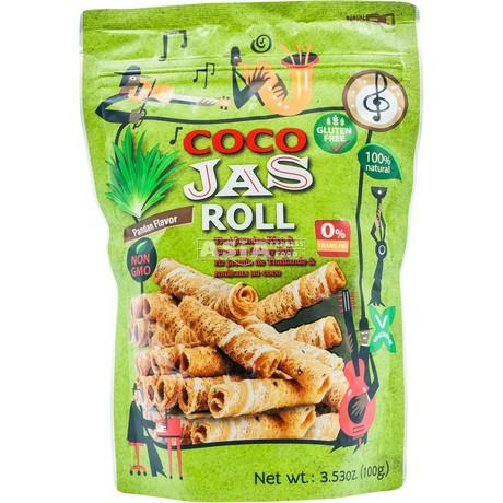 COCO RIZ Coco Jas Roll Pandan 100g | COCO RIZ 香兰卷 100g