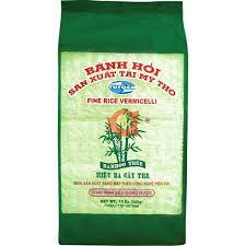 Bamboo Tree Fine Rice Vermicelli Green 340g | 竹树牌 越南米粉 绿色 340g