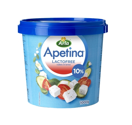 Arla Apetina Cubes 10% Lactose-free 1kg | Arla Apetina 新鲜白芝士块 无乳糖 1kg