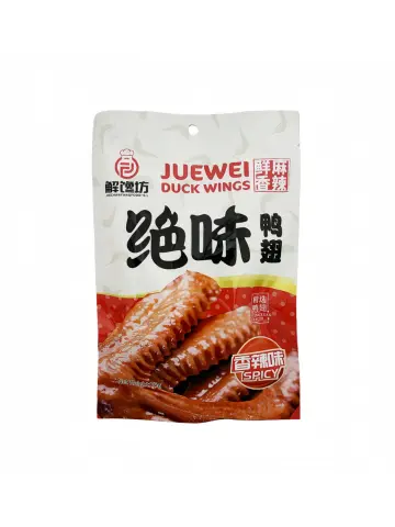 绝味 香辣鸭翅 75g | JW Duck Wing Spicy Flavor 75g