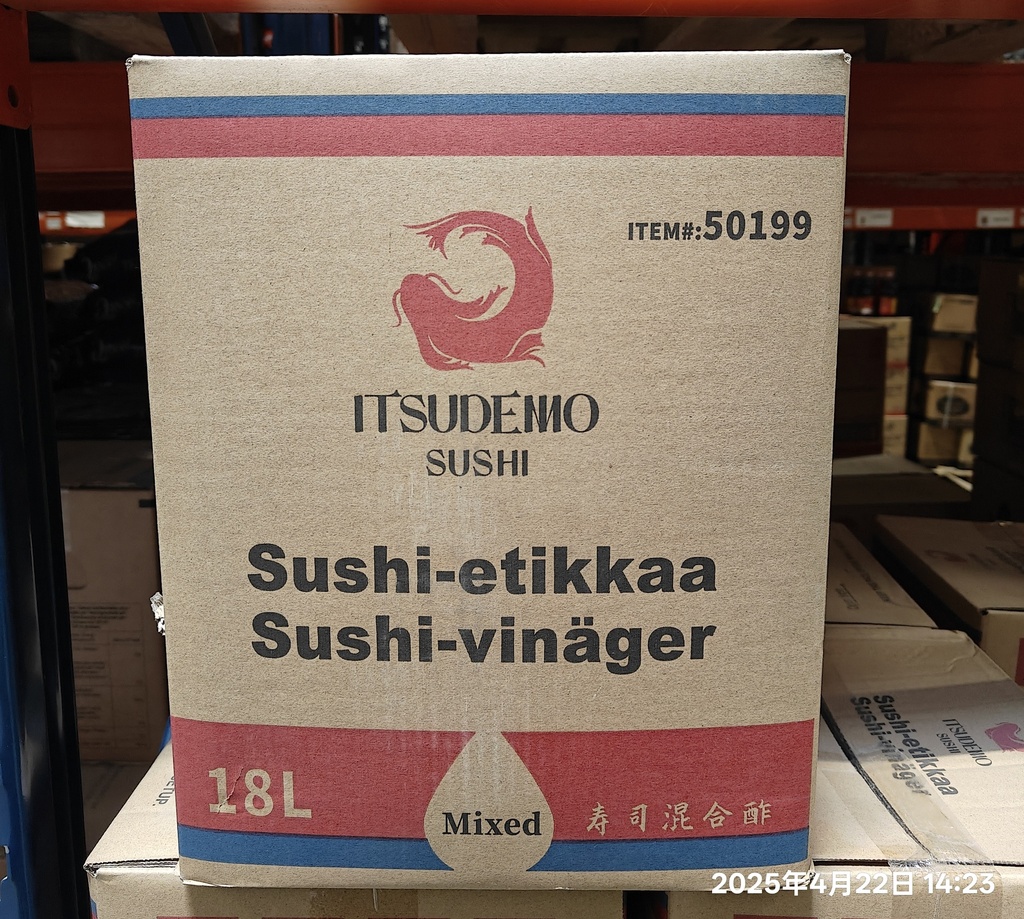 Itsudemo Sushi Vinegar Mixed(Sushi-etikka) 18L | Itsudemo 专用 混合醋 18L