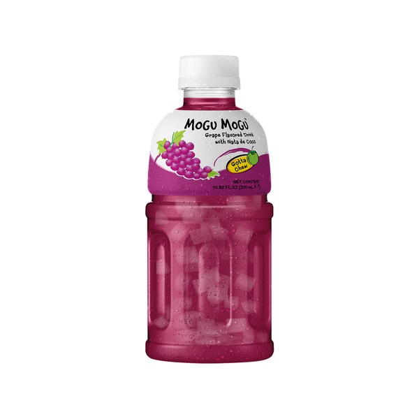 MOGU 葡萄饮料 320ML | MOGU Grape Drink with Nata de Coco 320 ML