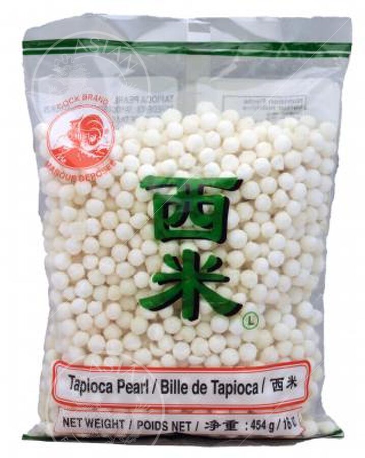 COCK Brand Tapioca Pearls Large 400g | 公鸡牌 西米 (大) 400g 