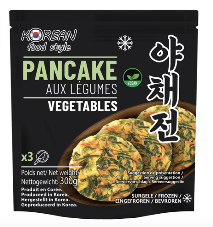Korealaiset pannukakut vihreä sipulimaku 300g | 韩国煎饼 香葱味 300g