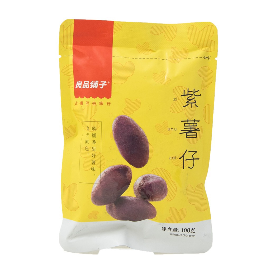 良品铺子 紫薯仔 100g | Bestore Dried Purple Sweet Potato 100g