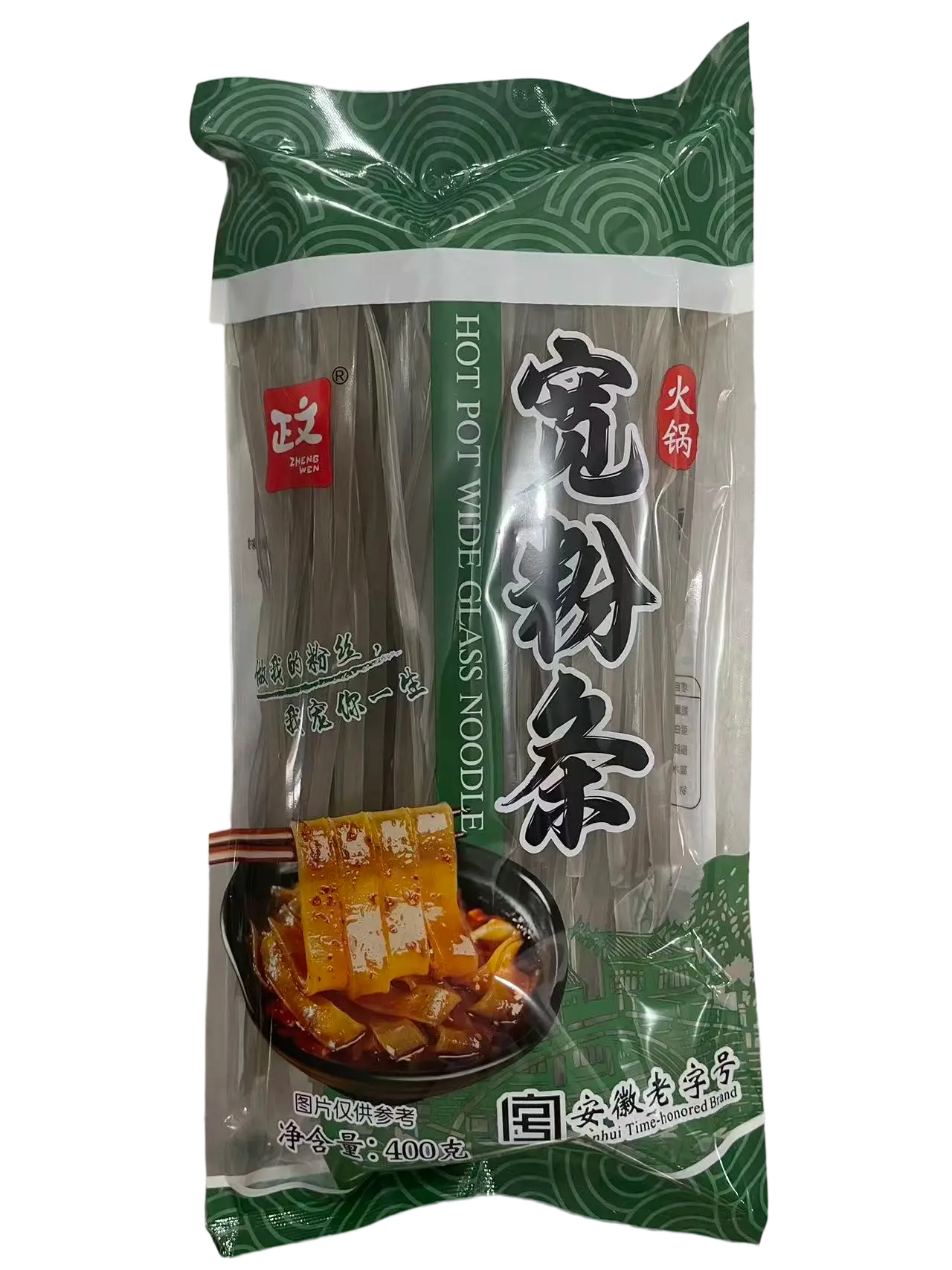 正文 红薯小宽粉 400g | ZW Sweet Potato Noodle Wide 400g