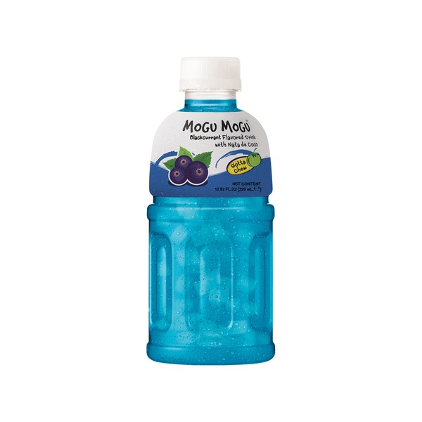 MOGU 黑加仑饮料 320ML | MOGU Black Current Drink with Nata de Coco 320 ML