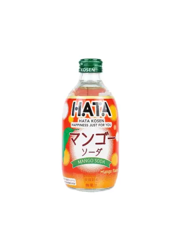 JP Hata Soda Mango Flavor 300ml | 日本 Hata 汽水 芒果味 300ml