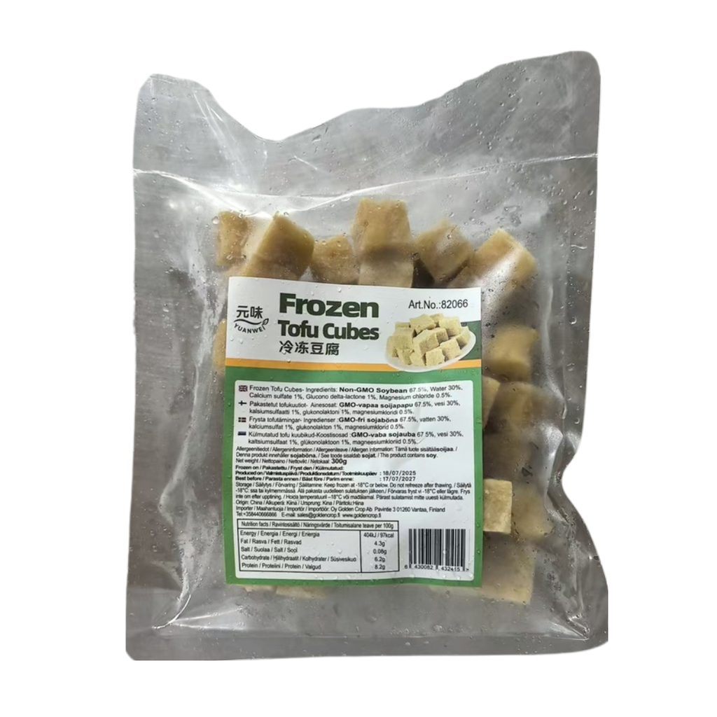 Frozen Tofu  Square Shaped 300g | 元味冻豆腐 方形300g