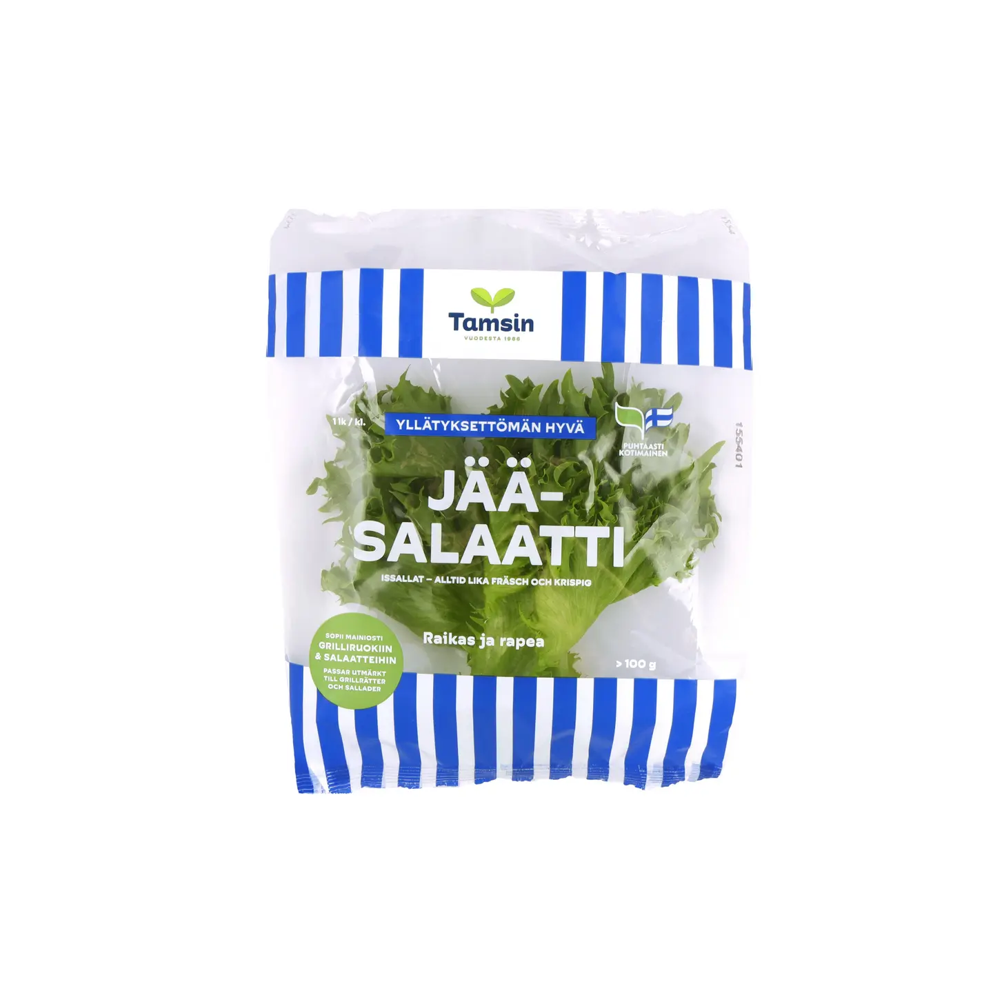 新鲜 包卷生菜 100g | Fresh Jääsalaatti 100g