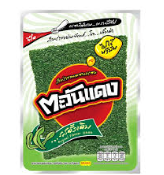TAWANDANG Crispy Seaweed Sheet Original Flavor 6g*9 | 红太阳 香脆海苔片 原味 6g*9