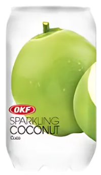 OKF Hiilihapotettu kookosjuoma 350ml｜气泡水 椰子味 350ml