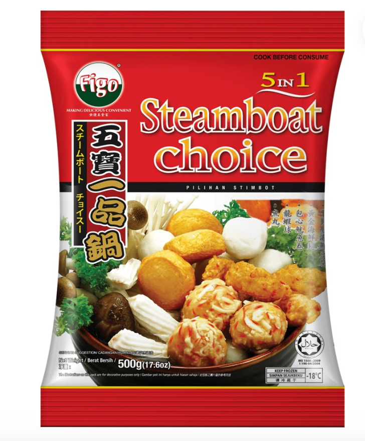 FIGO Hotpot-sekoitus 500g | FIGO 五宝一品锅 500g