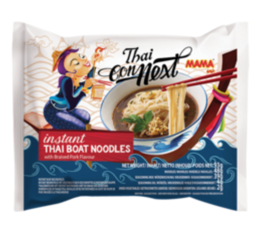 MAMA Thai ConNext Instant Thai Boat Noodle 93g | MAMA 泰式香浓船面 袋装 93g