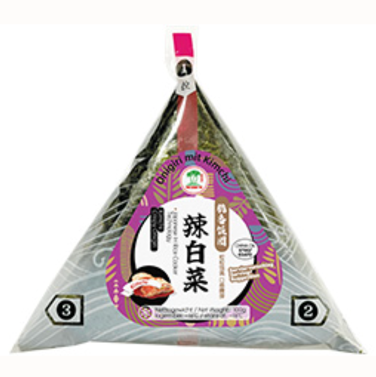 TCT Riisipallo Kimchin maku 100g | TCT 脆香饭团 辣白菜味 100g